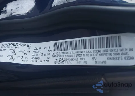 2014 Jeep Cherokee Latitude from USA, damaged, VIN 1C4PJLCB4EW305421